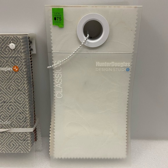 Hunter Douglas DESING STUDIO Fabric samples books lot of 2 - Picture 3 of 9